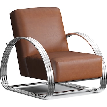 Beal Leather Accent Chair