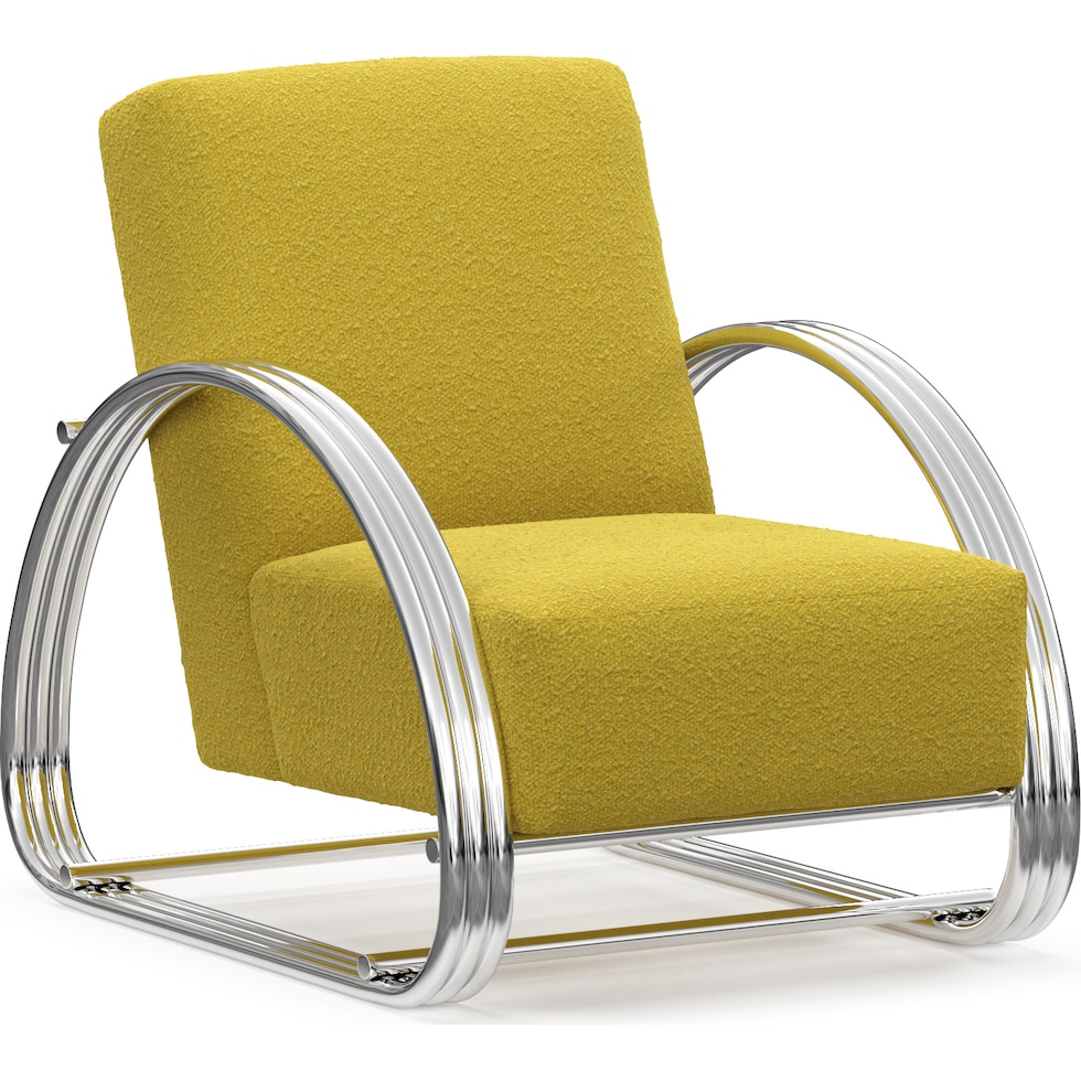beal gold accent chair   