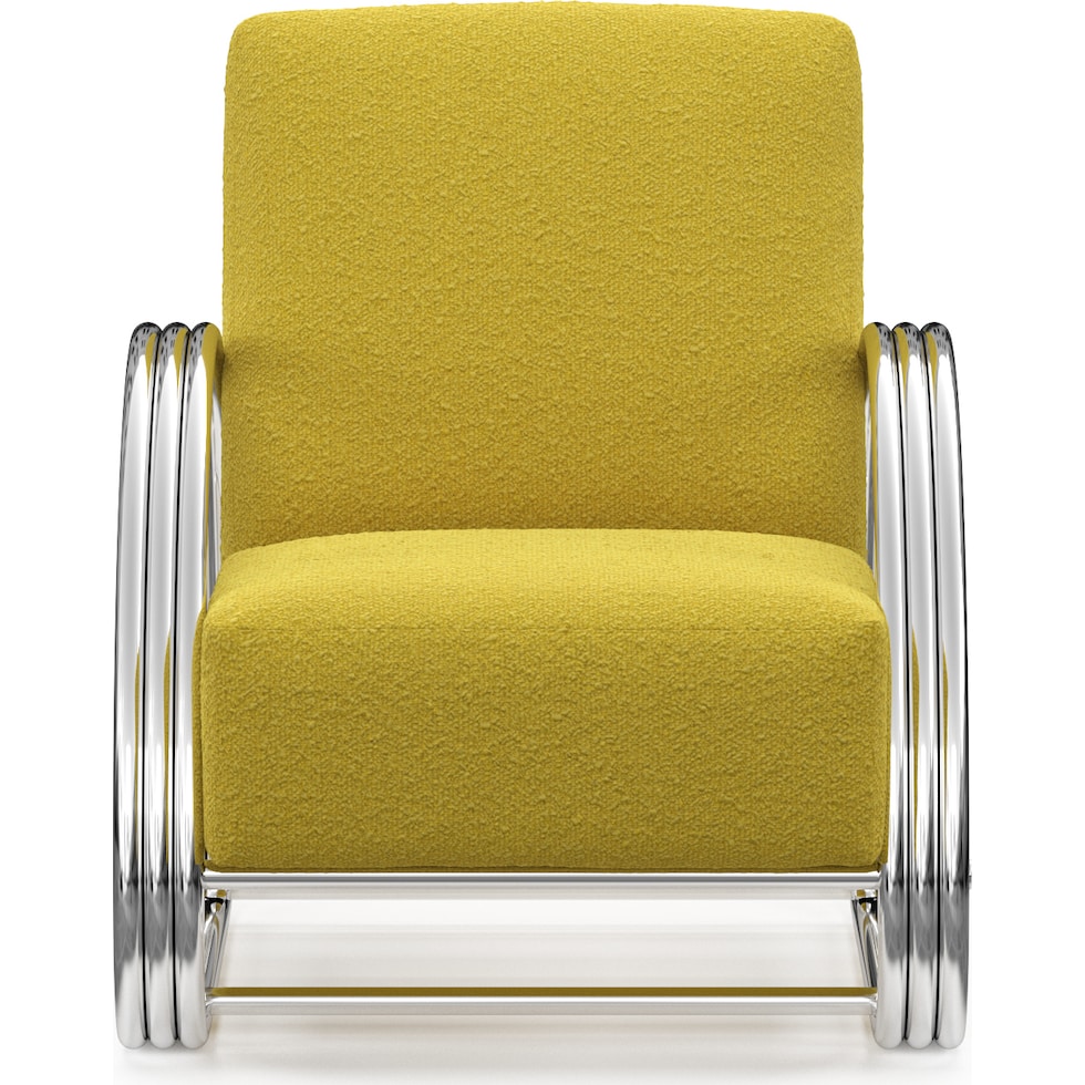 beal gold accent chair   