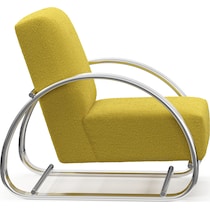 beal gold accent chair   