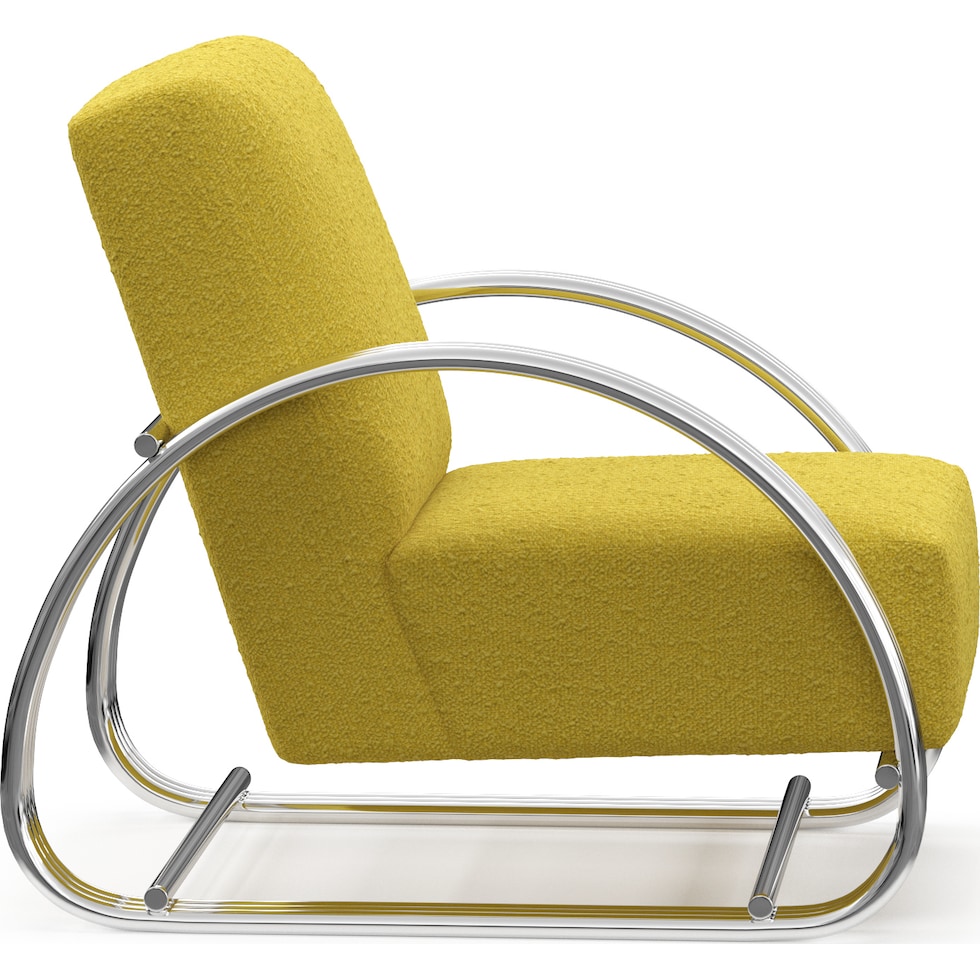 beal gold accent chair   