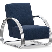 beal gray accent chair   