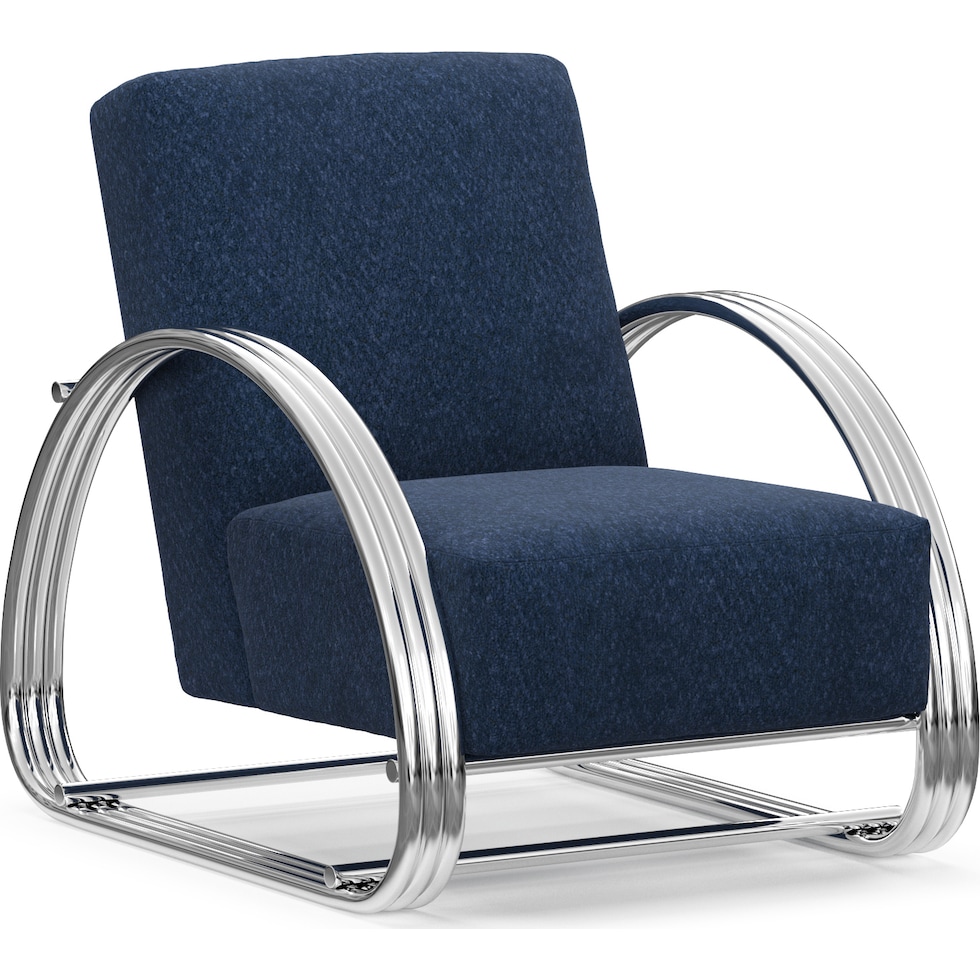 beal gray accent chair   