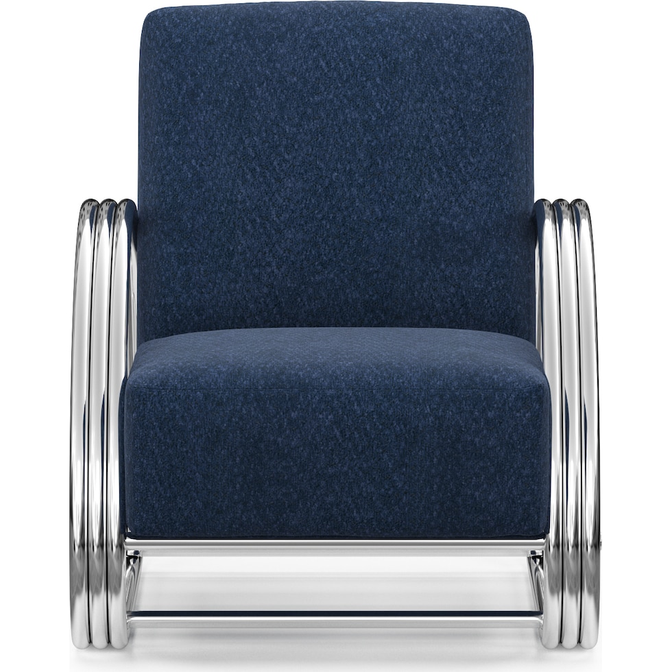 beal gray accent chair   