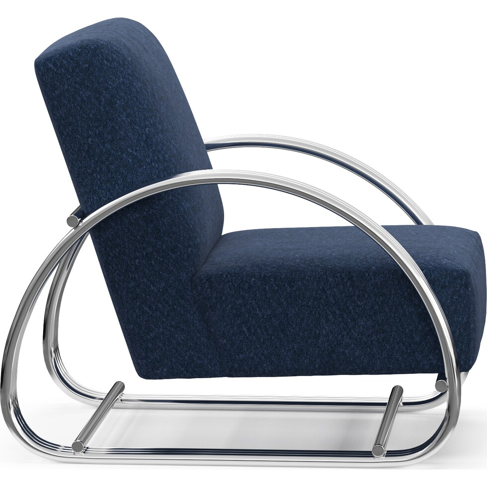 beal gray accent chair   