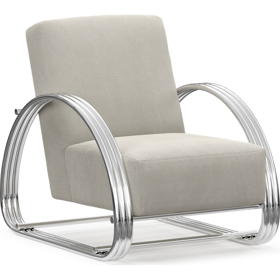 beal light brown accent chair   
