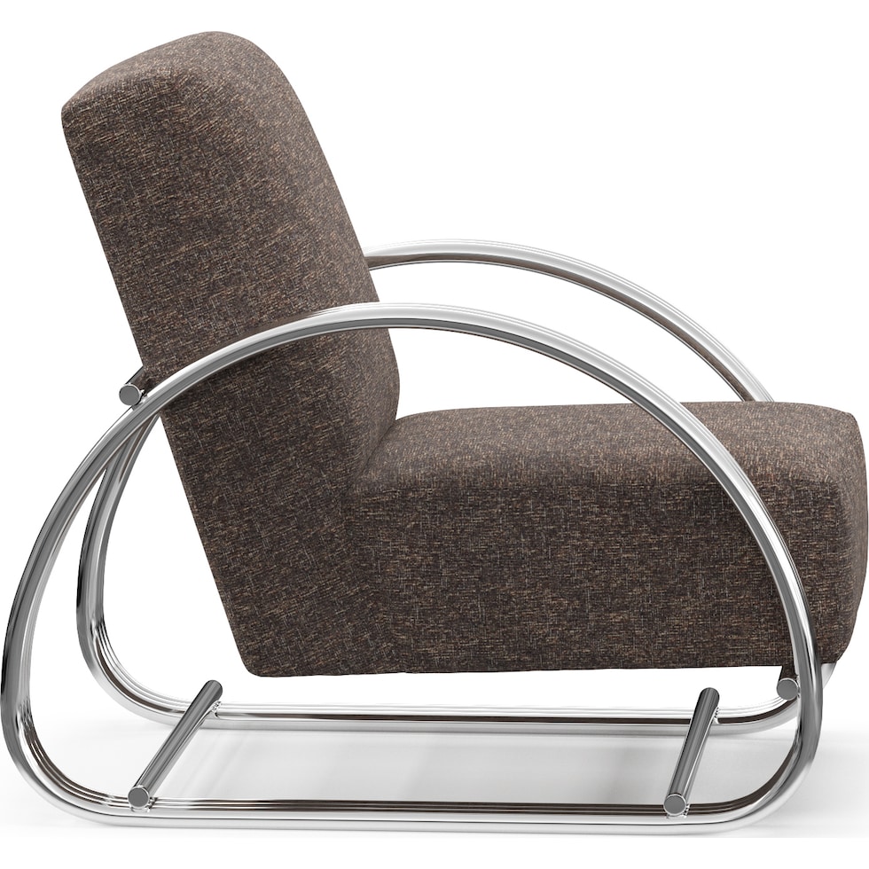 beal white accent chair   