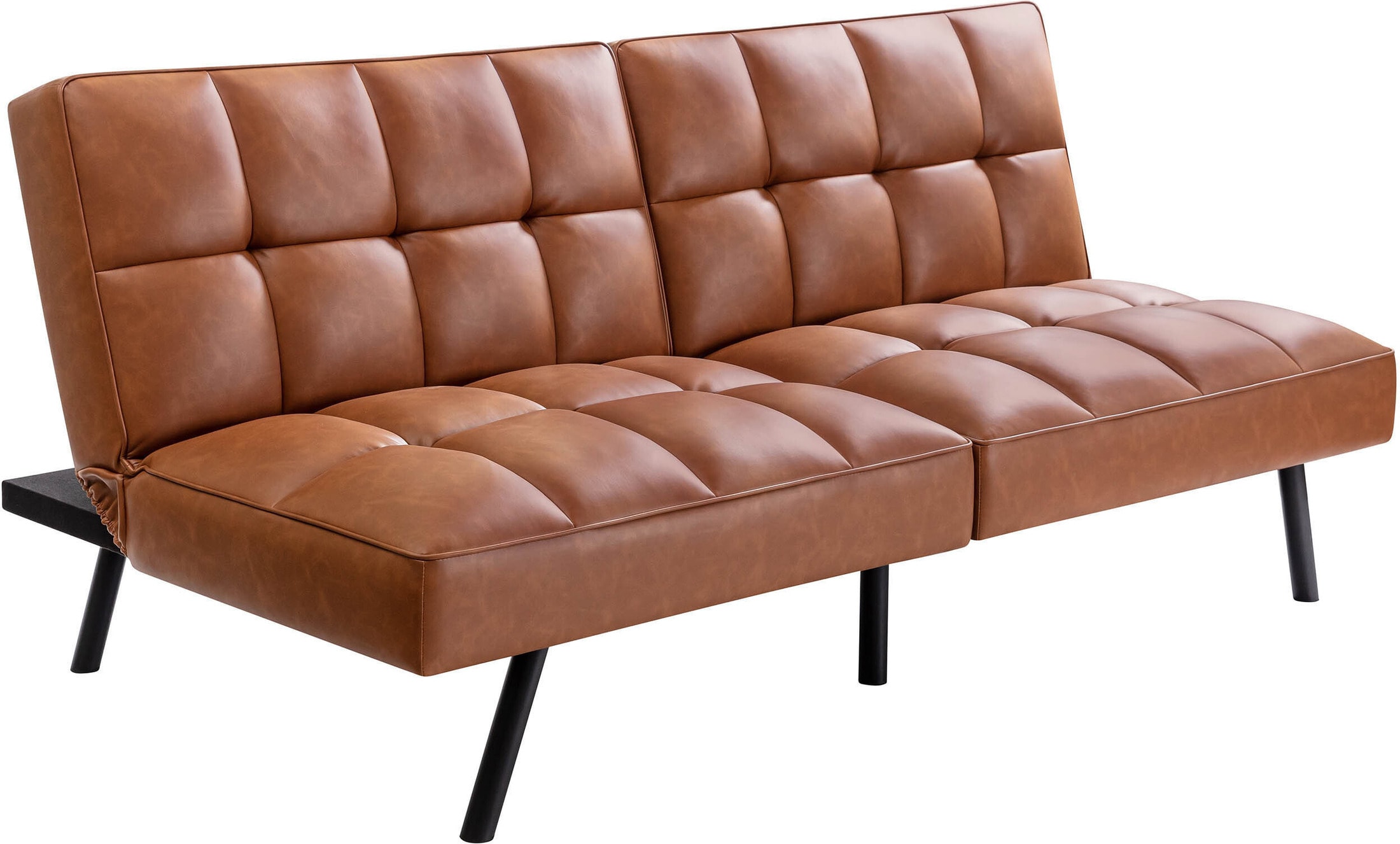 Light brown futon sales