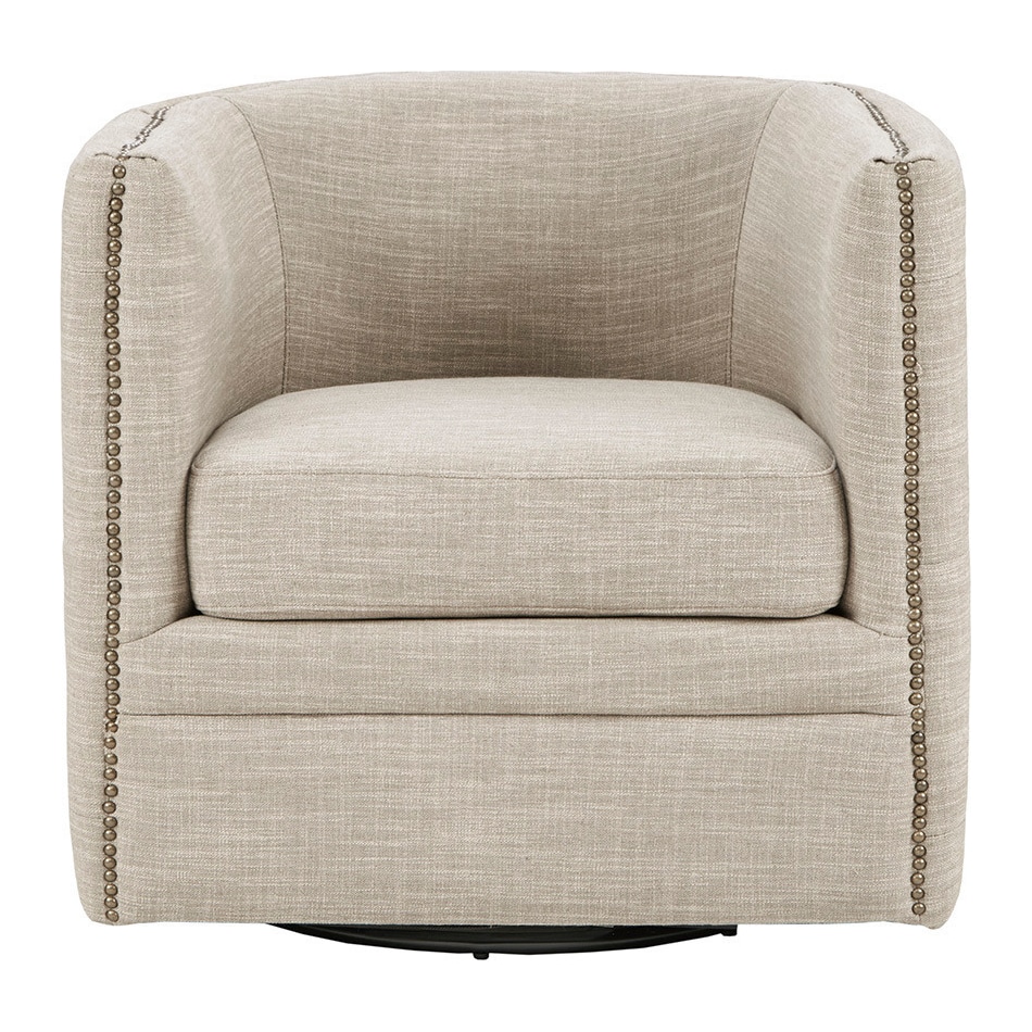 becc white accent chair   