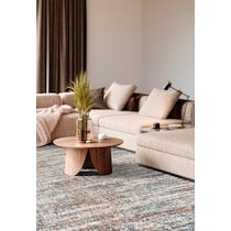 beck multicolor area rug  x    