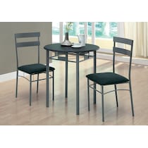 beckett black  pc dining room   