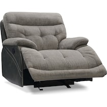 beckett gray recliner   