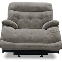 beckett gray recliner   