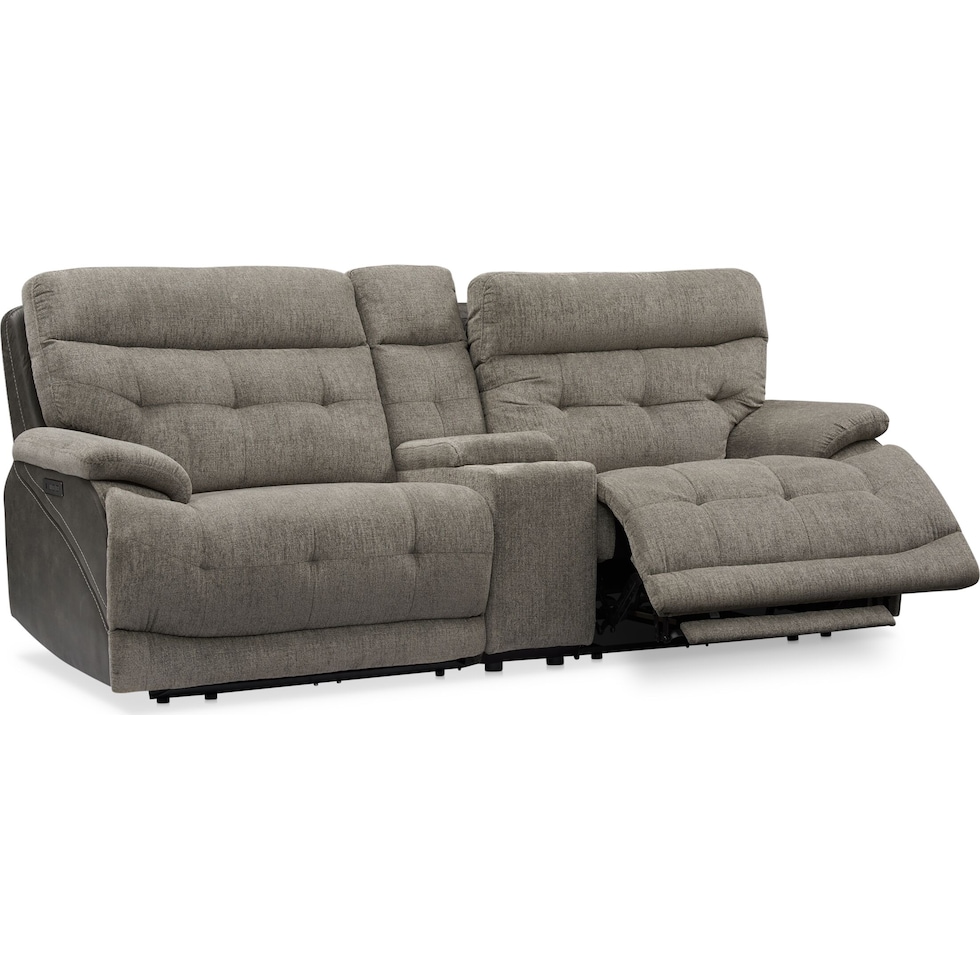 beckett gray sofa   