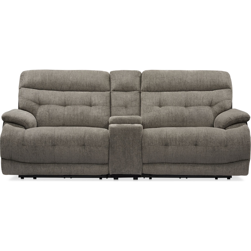 beckett gray sofa   