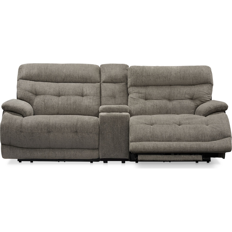 beckett gray sofa   