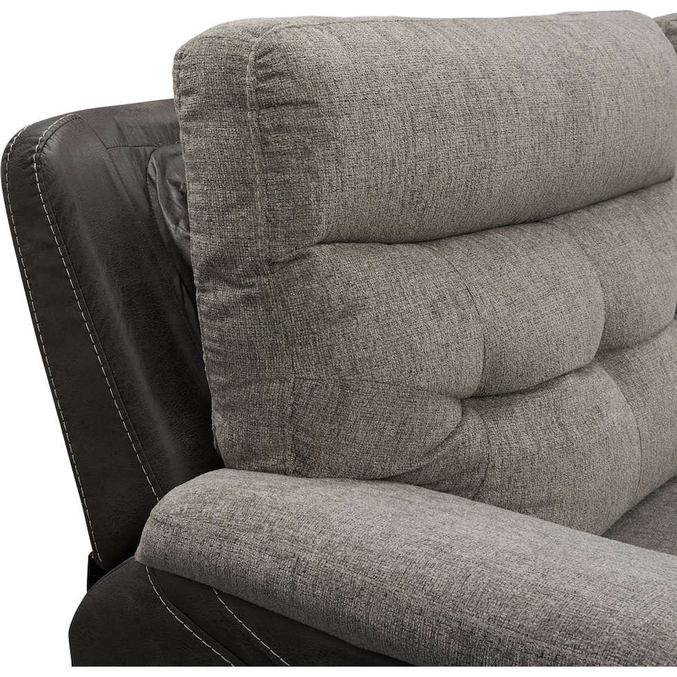 beckett gray sofa   