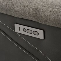 beckett gray sofa   
