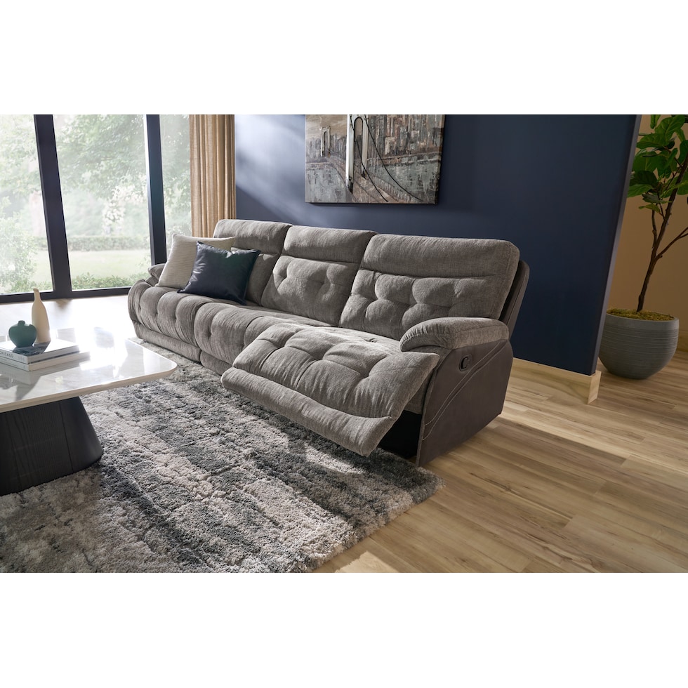 beckett gray sofa   