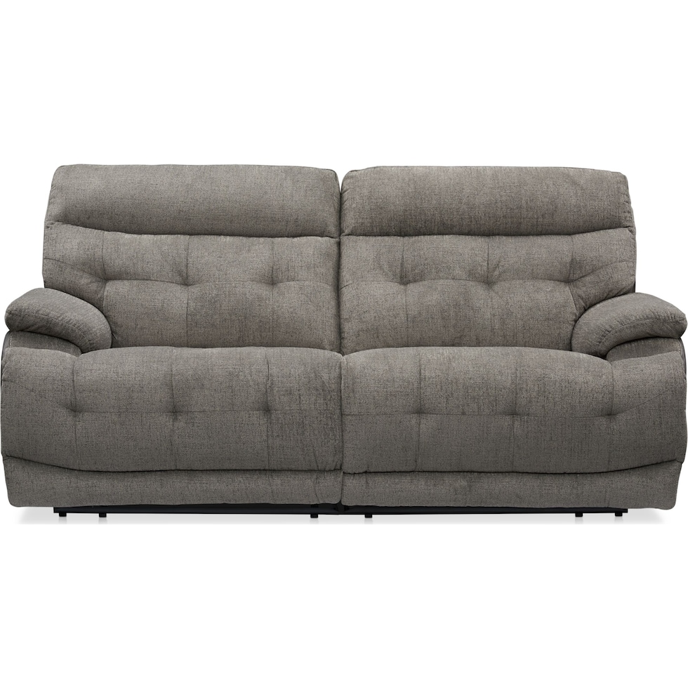 beckett gray sofa   