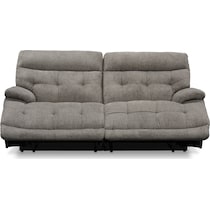 beckett gray sofa   