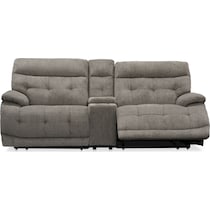 beckett gray sofa   