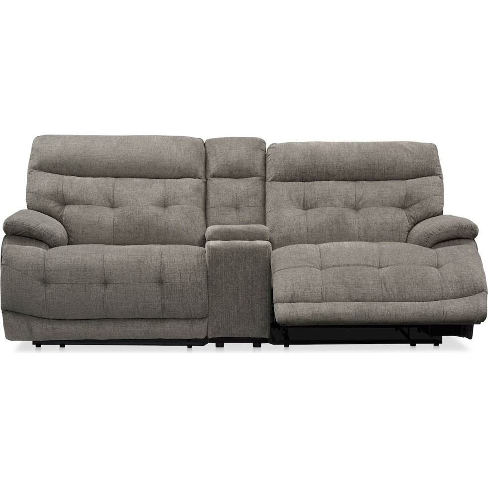 beckett gray sofa   