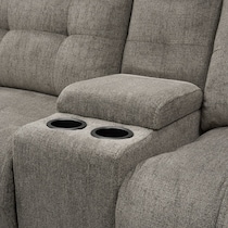 beckett gray sofa   