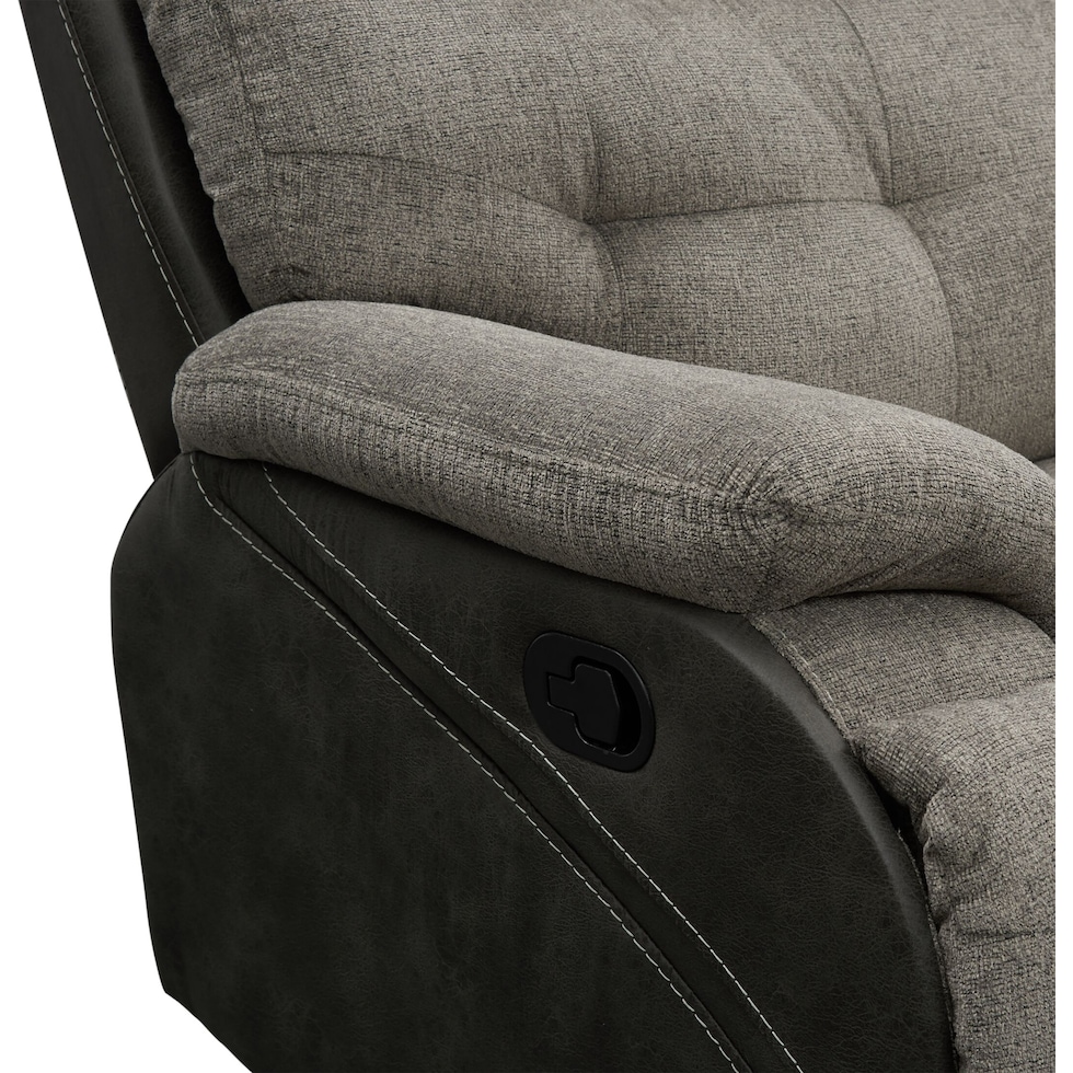 beckett gray sofa   