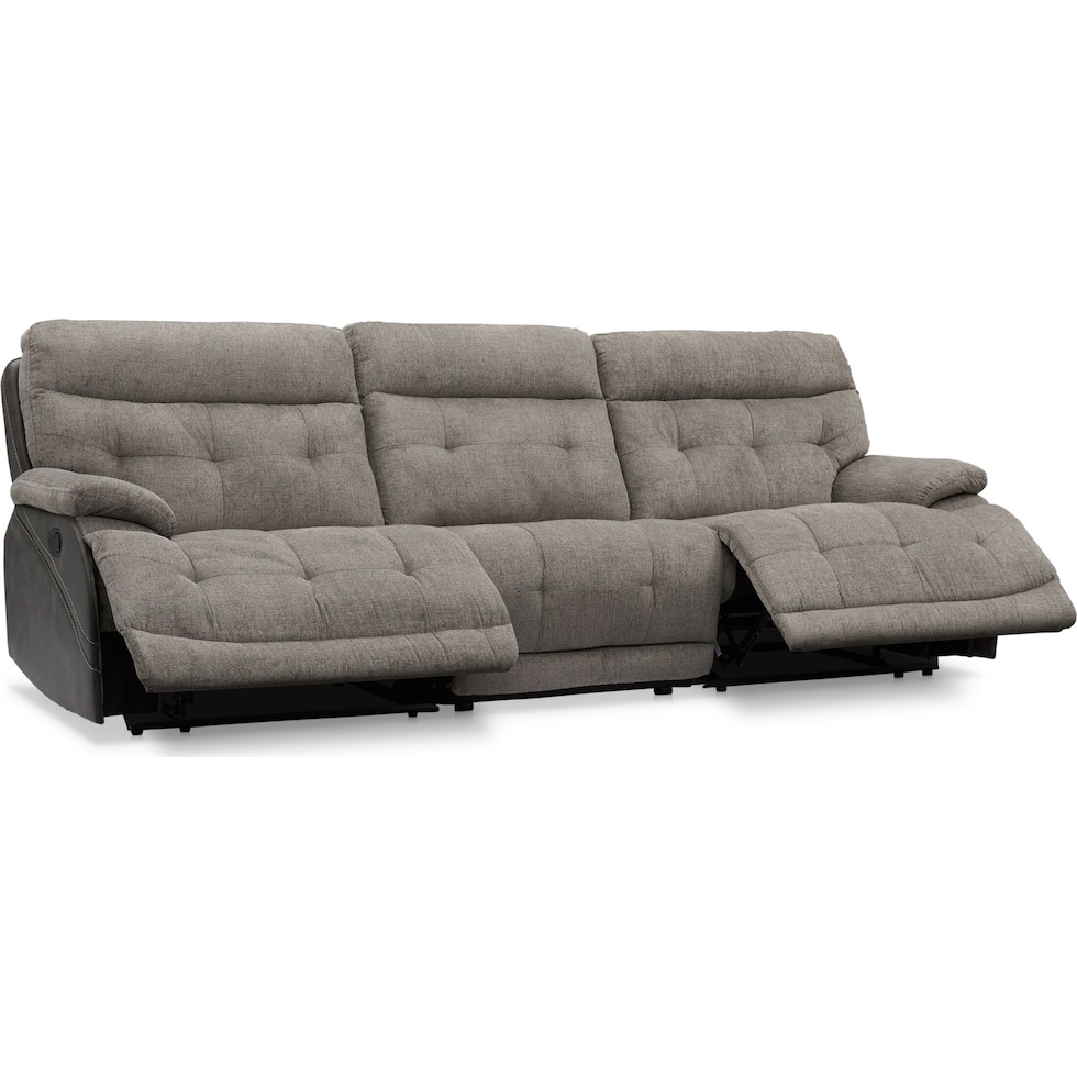 beckett gray sofa   