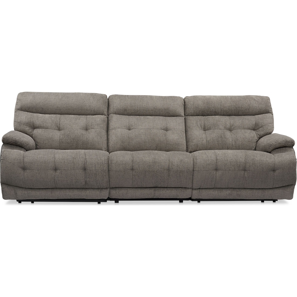 beckett gray sofa   