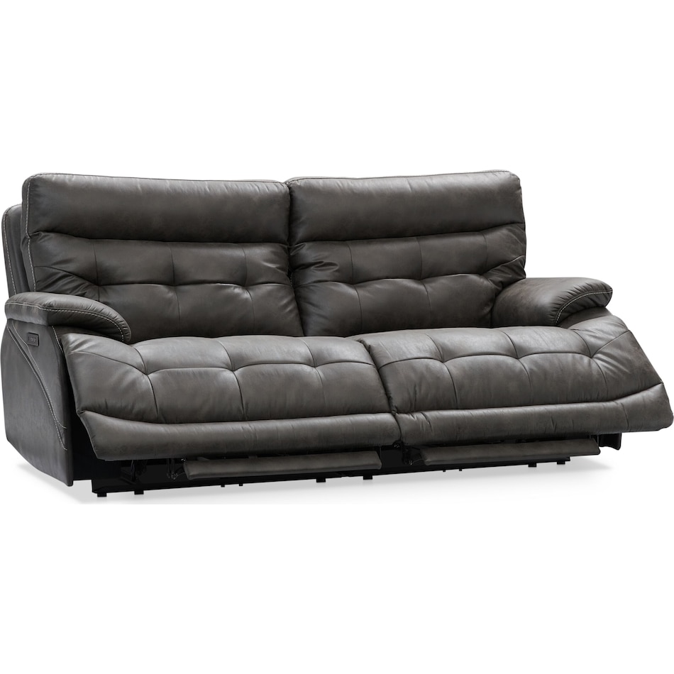 beckett gray sofa   