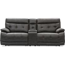 beckett gray sofa   