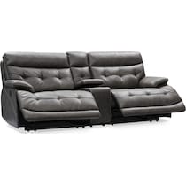 beckett gray sofa   