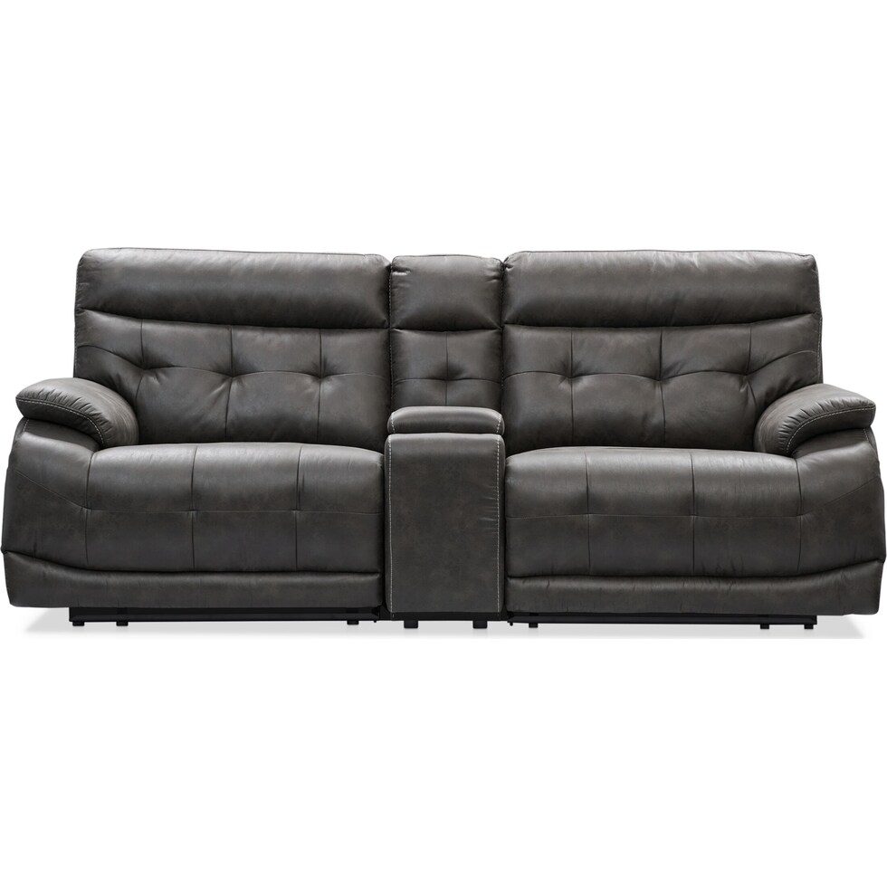 beckett gray sofa   