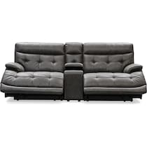 beckett gray sofa   