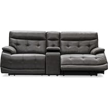 beckett gray sofa   