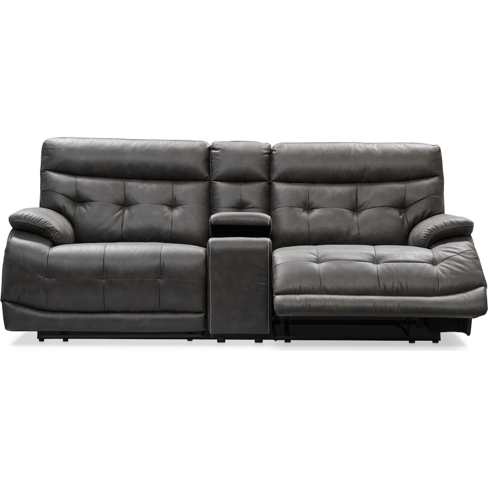 beckett gray sofa   