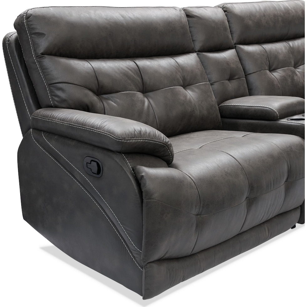 beckett gray sofa   