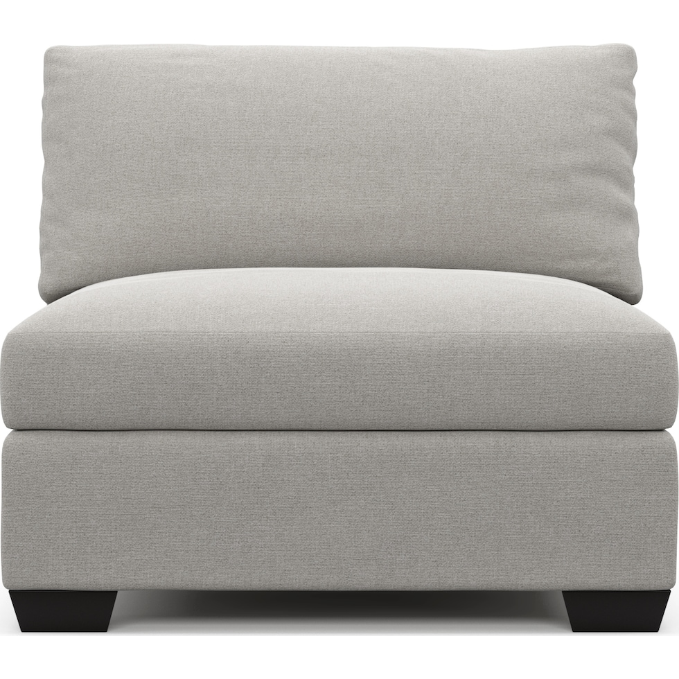 beckham basker dove armless chair   