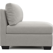 beckham basker dove armless chair   