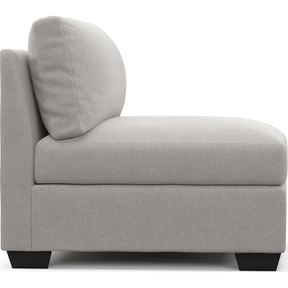 beckham basker dove armless chair   