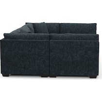 beckham blue sectional   