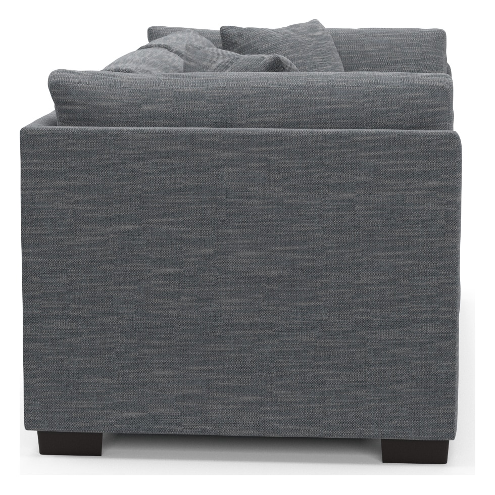 beckham blue sofa   