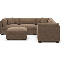 beckham dark brown  pc living room   