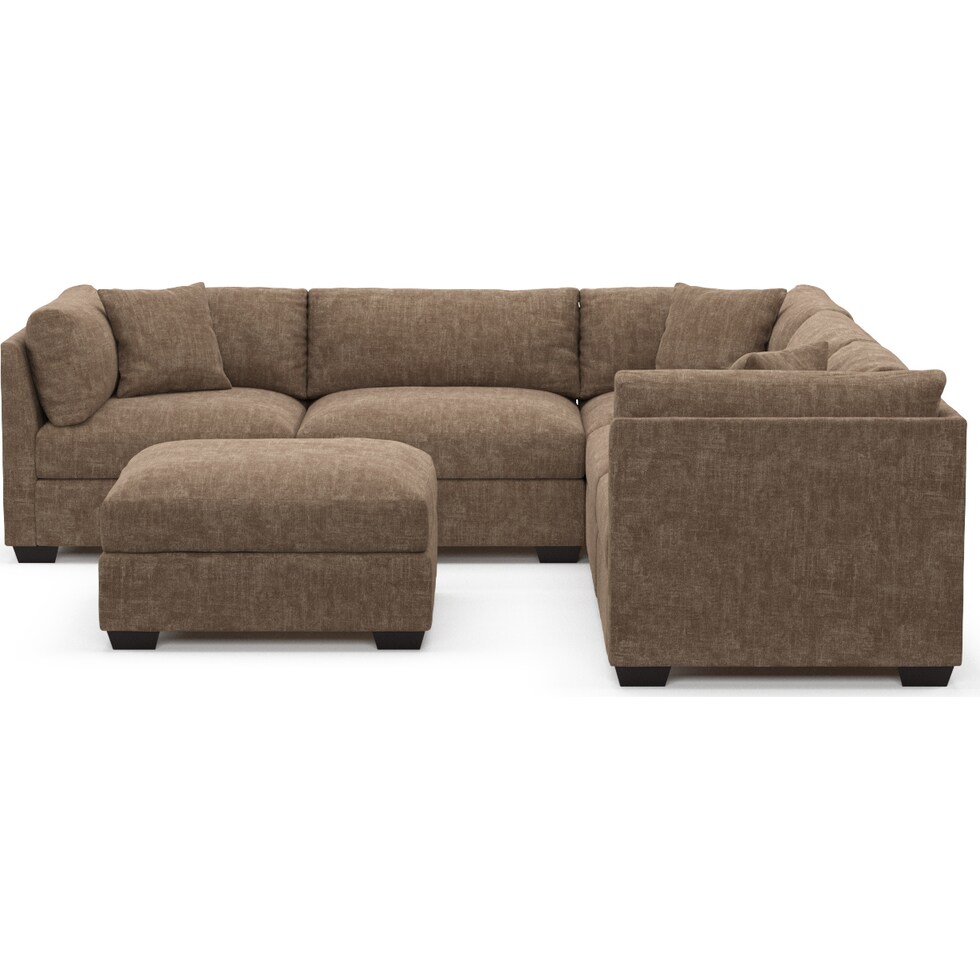 beckham dark brown  pc living room   