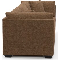 beckham dark brown sofa   