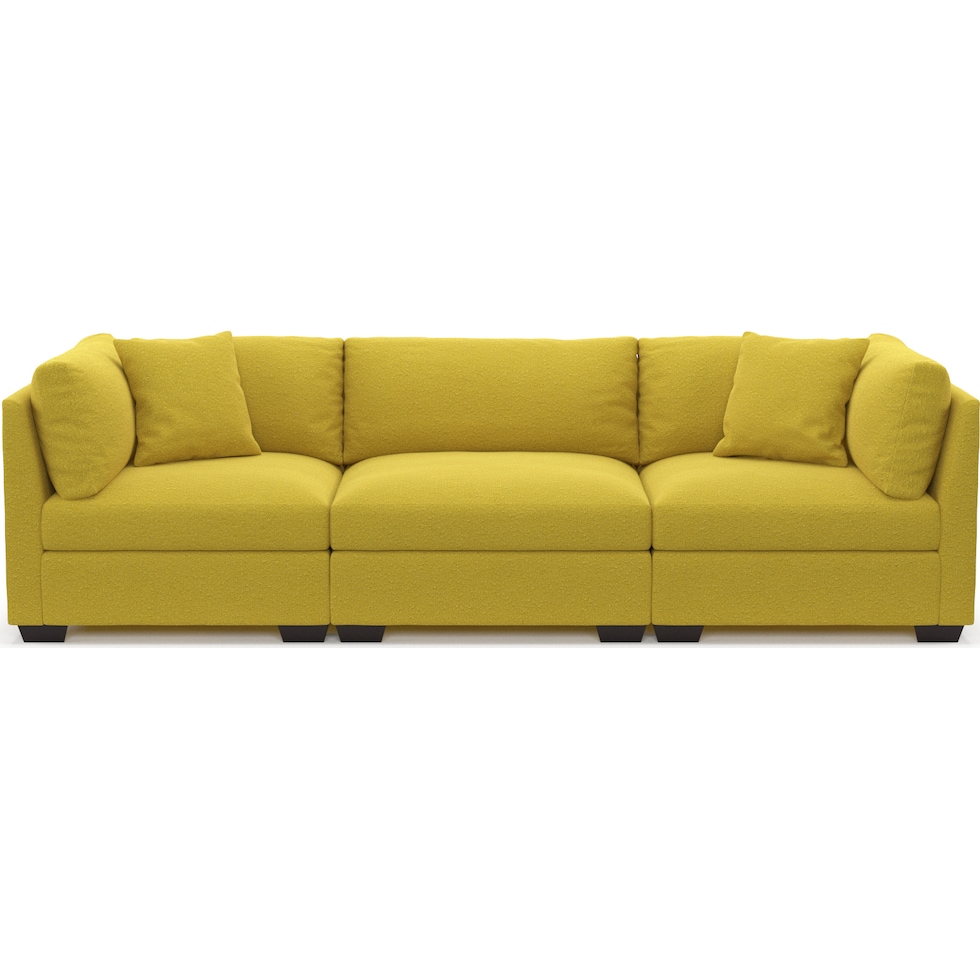 beckham gold sofa   