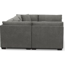 beckham gray  pc sectional   