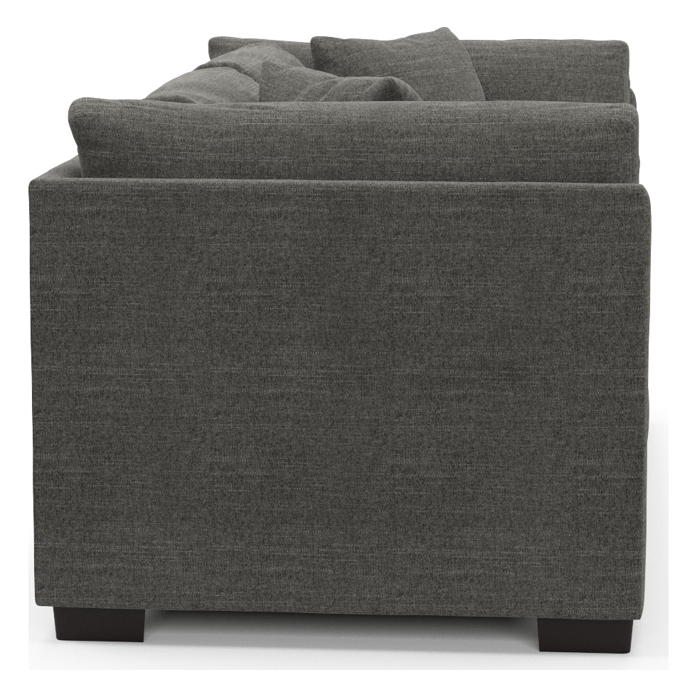 beckham gray sofa   